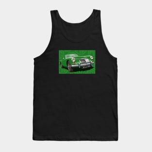 MGA in green Tank Top